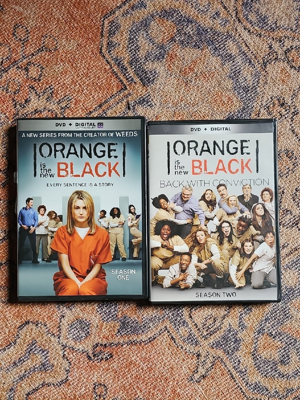 Orange Is the New Black DVD Seasons 1 & 2